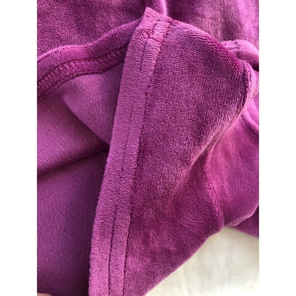 Juicy Couture Velour Rhinestone Logo Sleep Shorts Women Size L Loungewear y2k - Picture 7 of 10